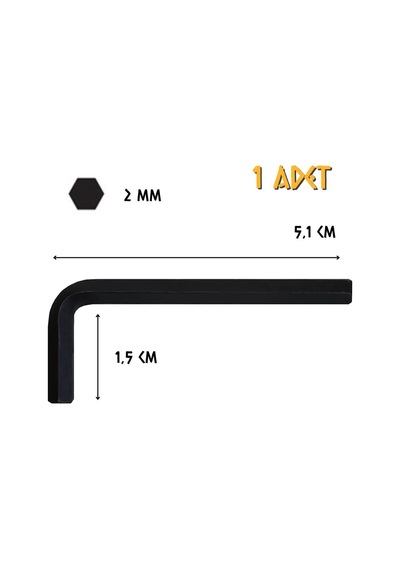 Cer-pa Norm Tekli Alyan Kısa - 2.0 Mm. - 1 Adet