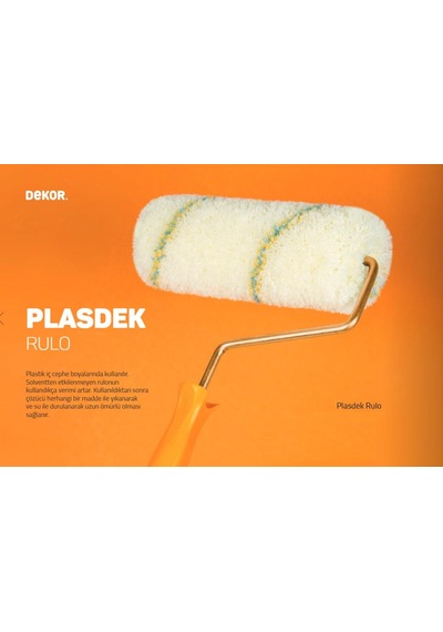 Dekor 1017 Plasdek İç Cephe Boya Rulosu 25 Cm.