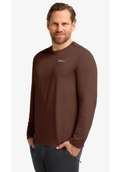 Jack Wolfskin 1808682-d0107 Sky Thermal L/s M Erkek Üst İçlik Renkli