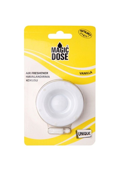 Magic Dose Unique Havalandırma Kokusu Vanilla Vanilya Esanslı Izgara Tipi Oto Kötü Koku Giderici Kapalı Ortam Ferahlatıcı 005