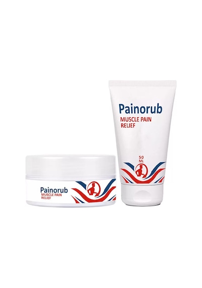 Sh Painorub Reliefcream Vücut Masaj Kremleri 50ml Tüp + 50 Ml Kavanoz Rahatlama Bakım Set Najmaddin