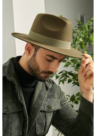 Superstorm Erkek Keçe Fedora Fötr Şapka