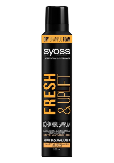 Syoss Fresh & Uplift Köpük Hacimlendirici Kuru Şampuan 200 ML