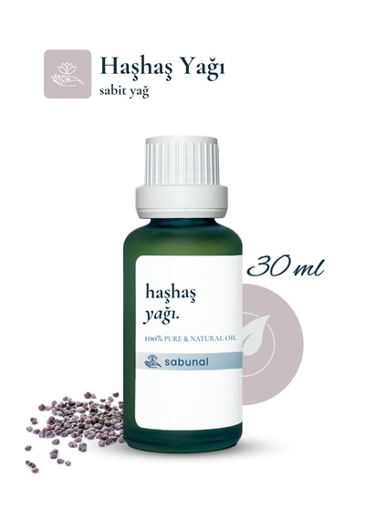 Sabunal Haşhaş Yağı 30 ML Nemlendirici Cilt Bakım
