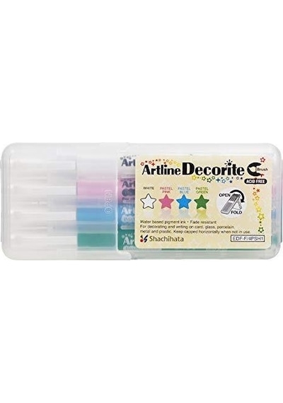 Artline Decorite Brush Marker Set: 1