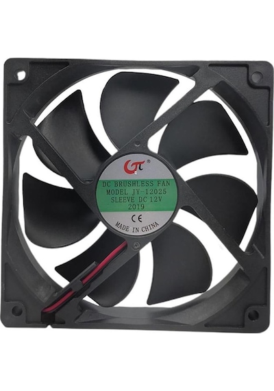 Jiao Yin 120X120X25Mm Dc Fan 12V (0,45 Amp)