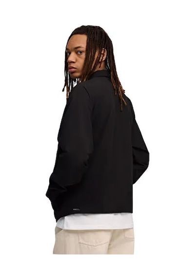 Puma Pumatech Half-zip Crew Erkek Günlük Ceket 63210101 Siyah Siyah