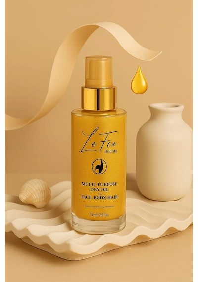 Le Feu Beauté Altın Işıltılı Kuru Yağ 75 ML