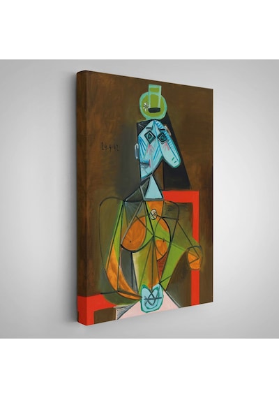Miyrem^ Canvas Serie Pablo Picasso - Dora Maar'ın En Güzel Asil Tablosu-7297