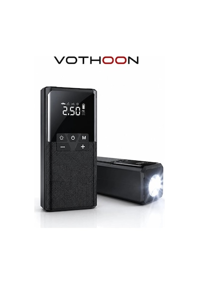 12000 Mah Akıllı Akü Takviye Ve Dijital Hava Pompası Akım Korumalı