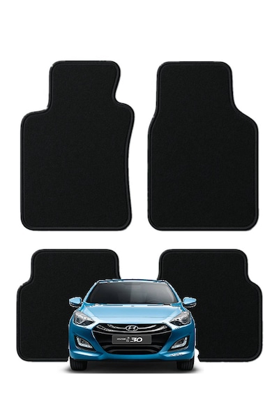 Hyundai İ30 2. Nesil 2011-2017 Özel Kesim Tam Uyumlu Lüx Oto Halı Paspas , Hyundai Paspas , Hyundai Halı Paspas , Hyundai İ30 Paspas , İ30 Paspas