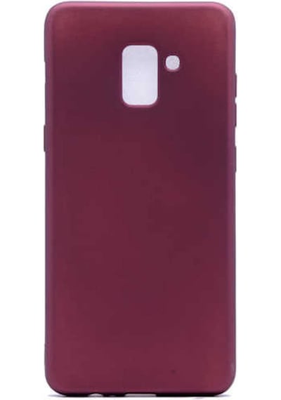 Samsung Uyumlu Galaxy A8 2018 Kılıf Soft Mat Premier Case