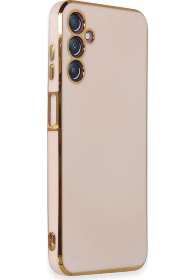 Samsung Galaxy M14 5g Kılıf Volet Silikon - Pembe