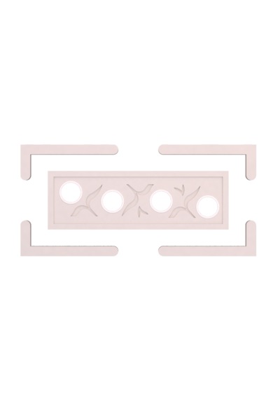 Motifpiyer Tavan Spot Göbek Kenarlı-kare-53-90x30 L-dis Citali
