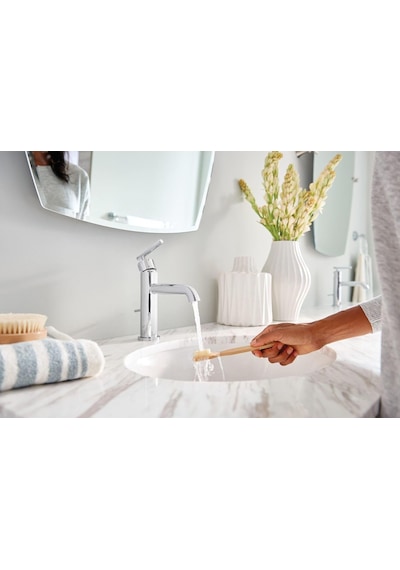 Moen Gibson Krom Tek Kolu Tek Delikli Modern Banyo Lavabo Batarya Diğer