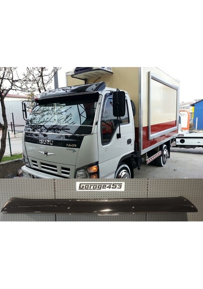 İsuzu Npr Nqr Ön Cam Güneşliği Mika Parlak Siyah Garage453