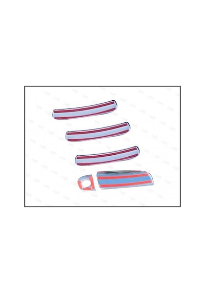 Ebal Otomotiv Audi A4 Krom Kapı Kolu 4 Kapı 1998-2008 P. Çelik
