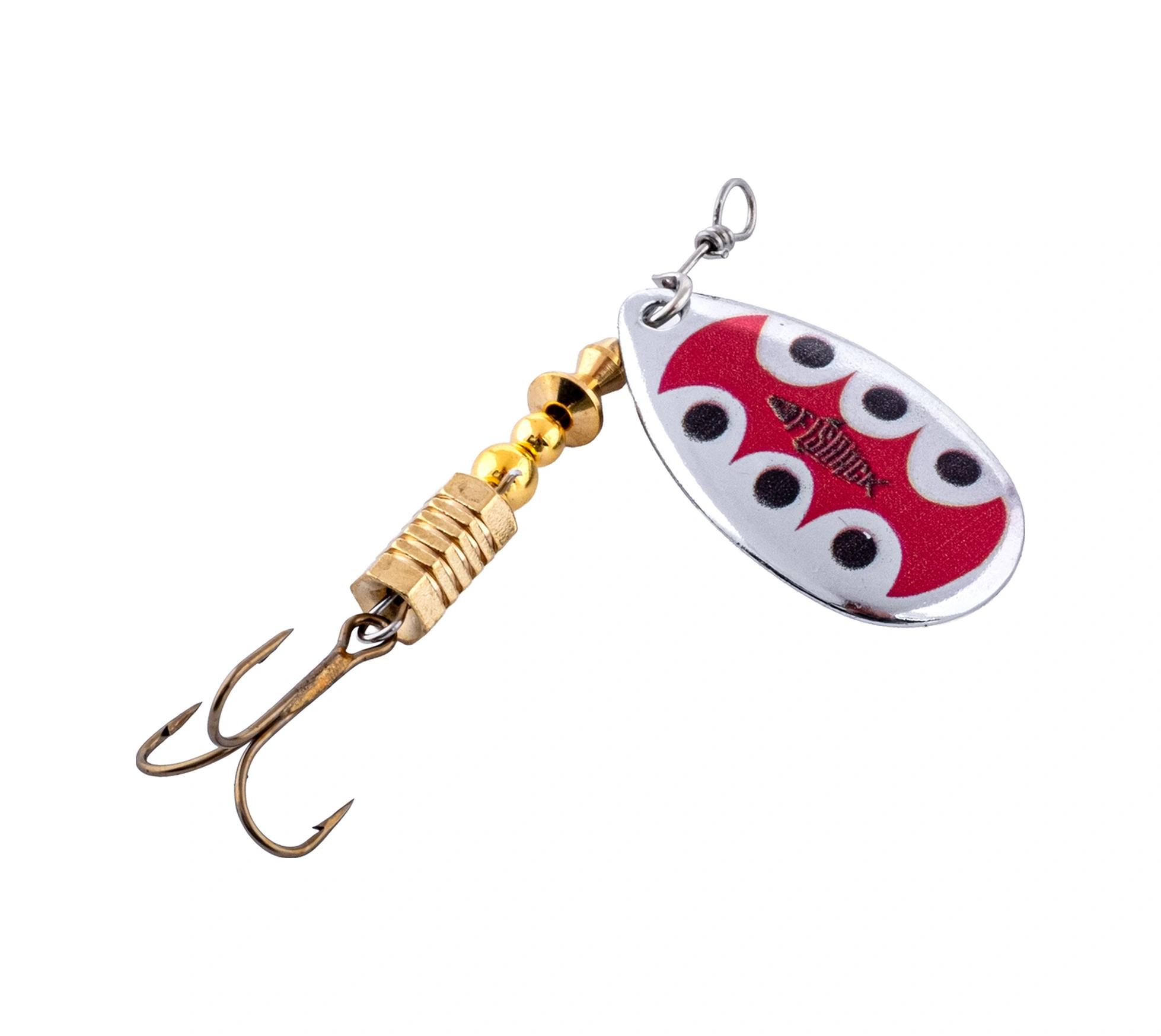 Savex Döner Kaşık - Fishack Glidex - Silver Ladybug - 7g - No:3 - Alabalık/turna/levrek Olta Kaşığı