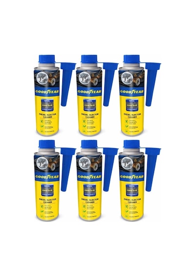 Enjektör Temizleyici Dizel 6 Lı Set Yakıt Sistem Temizleyici 300 Ml