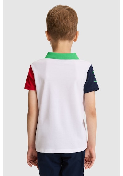 U.s. Polo Assn. Erkek Çocuk Beyaz Tişört 50325623-vr013