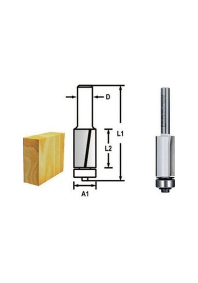 Freze Bıçağı 8x12.7 Mm Rm D-47737
