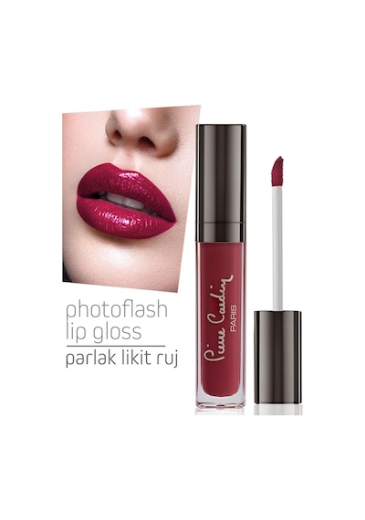 Pierre Cardin Photoflash Lipgloss Parlak Likit Ruj - Indian Red