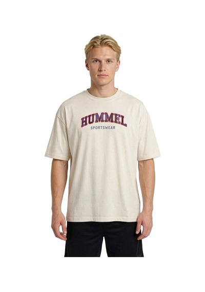 Hummel Veulco Erkek Tişört BEYAZ