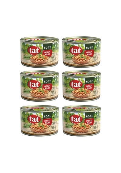 Tat Fasulye Pilaki 400 Gr 6 Lı