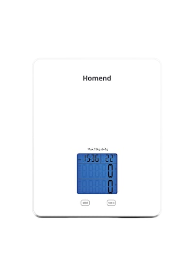 Homend Gramatic 3907H Mutfak Tartısı Beyaz