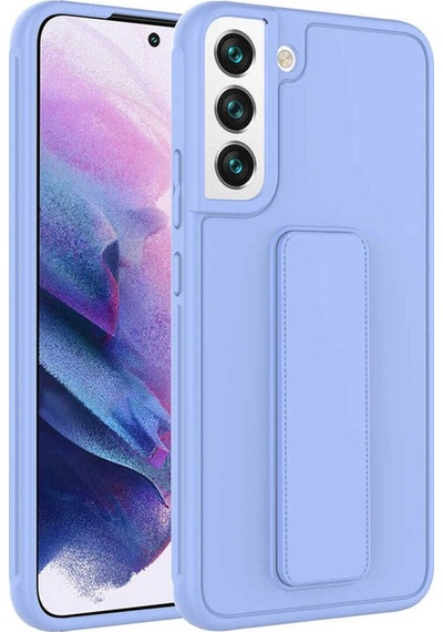 Galaxy S22 Plus Kılıf Zore Qstand Kapak Lila