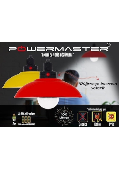 Powermaster Retro Görünümlü Cob Led Aplik Lamba 1Adet