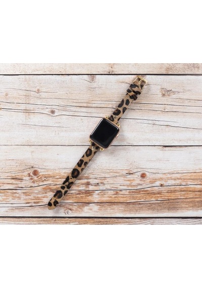 Bouletta Apple Uyumlu  Watch Deri Kordon 38-40-41Mm Gt Leo1N Tüylü (545897061)