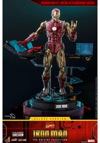 Hot Toys Iron Man The Origins (Deluxe) Diecast Sixth Scale Figure CMS08 - 908152