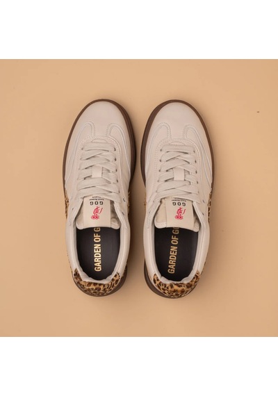 Sneaker Günlük Kadın Earth Lea Garden Of God Off White Animalier Çok Renkli