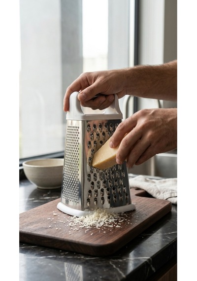 Cooker Paslanmaz Çelik Rende Beyaz Ckr4510