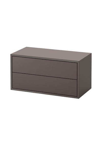 Ikea Eket Dolap Ünitesi, Koyu Gri, 70x35x35 Cm