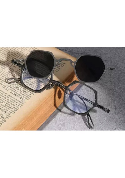 Katsuo Clip On Unisex Güneş Gözlüğü Siyah