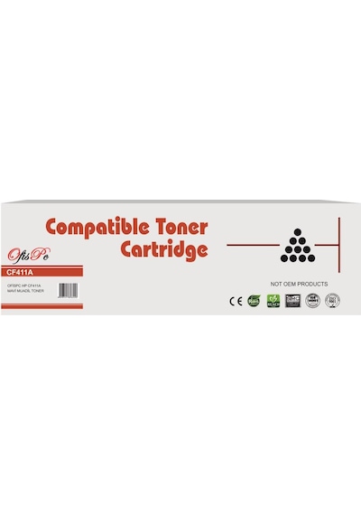Ofispc Hp Cf411A Mavi Uyumlu Toner M452Nw M477 M377