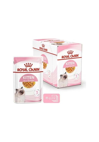 Tr Kitten Jelly Yavru Kedi Yaş Mama 85 Grx12 Ad