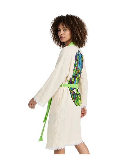 Brandsmiths Talisman Bloom Kimono Yeşil