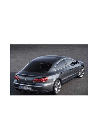 Volkswagen Cc Yeni Nesil R Bagaj Arması Büyük Boy Krom 3.5x6.5 Cm