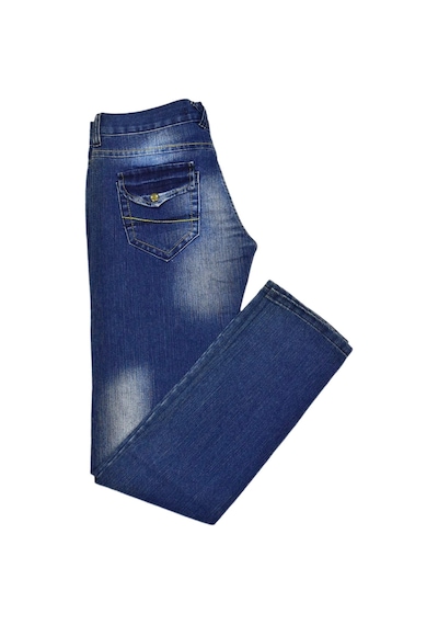Kadın Cep Kapaklı Jean Pantolon Sff-0197 001