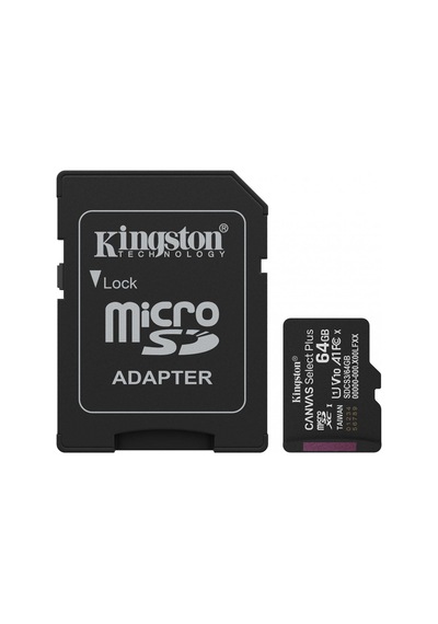 64gb Kıngston Mıcrosd Canvas Plus A1 Sdcs3/64gb