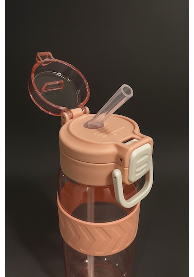 H2o - Kilitli Kapaklı Tritan Suluk 1000 Ml Bpa İçermez, Sızdırmaz, Dayanıklı Spor Ve Günlük Matara Pembe