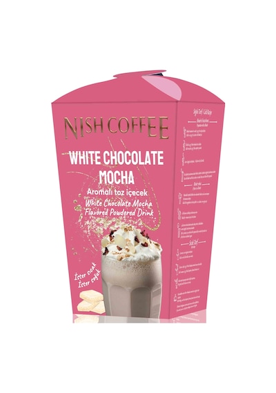 Nish White Chocolate Mocha Aromalı Toz İçecek 250 Gr 250 G