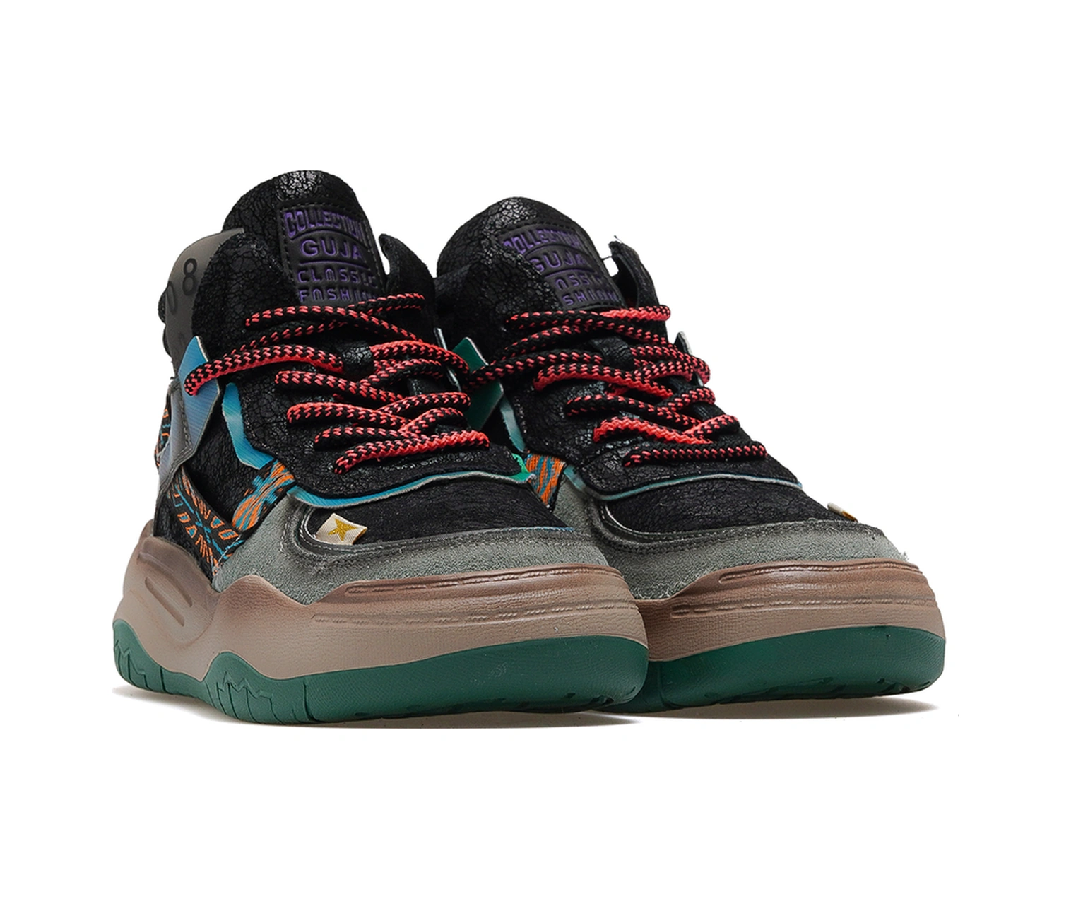 Guja Kadın Sneaker Günlük Bot 25k 25k328-1 Z Siyah Siyah