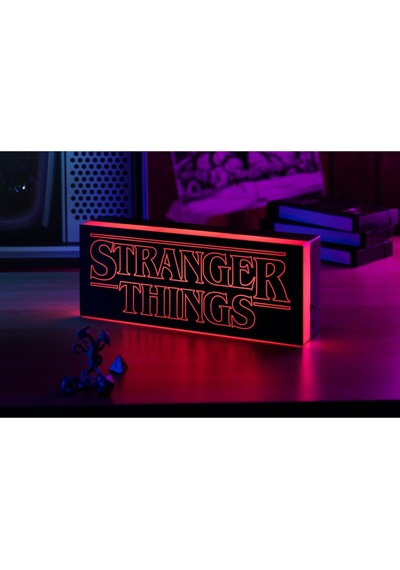 Sincara Home Stranger Things Logo Gece Lambası / Light Box Kırmızı