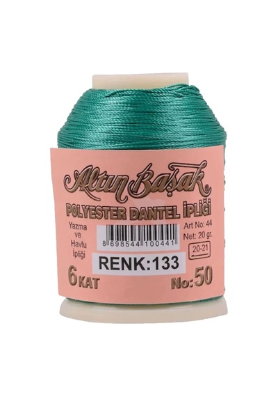 Tedar Altınbaşak Oya Ve Dantel İpi 20 Gr - Royaleks - No: 133 Najmaddin (No:1) 8.5Cm X 10.5 Cm