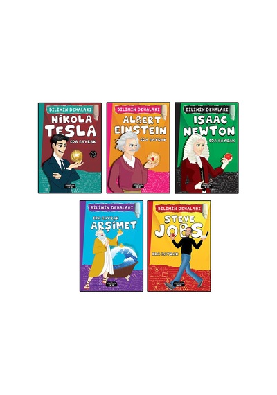 Bilimin Dehaları Seti -1 5 Kitap Takım N11.4306