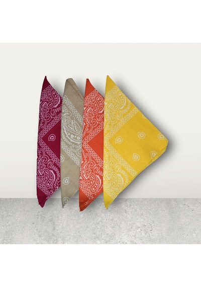 Bandana Etnik 4 Kahverengi